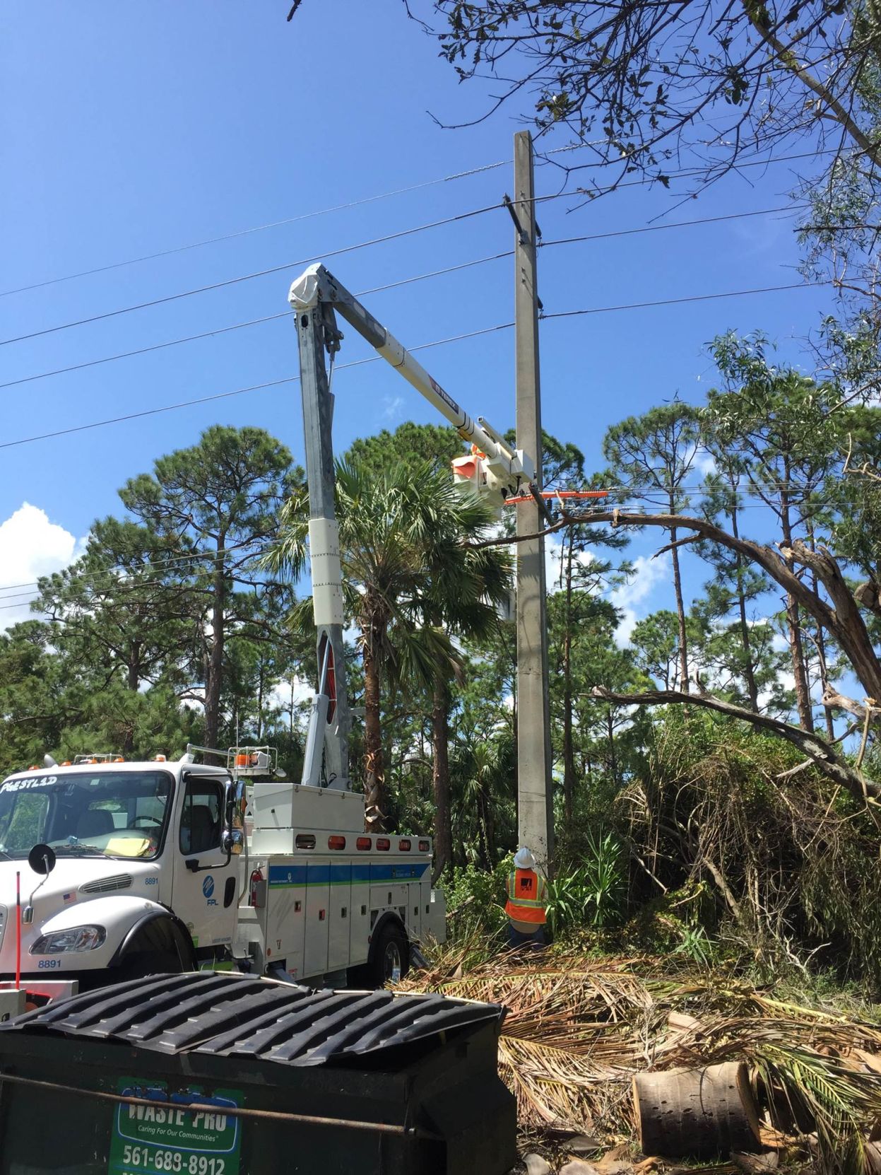 PG&E in Hurricane Irma